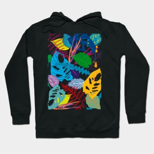 Space leaves dance Hoodie